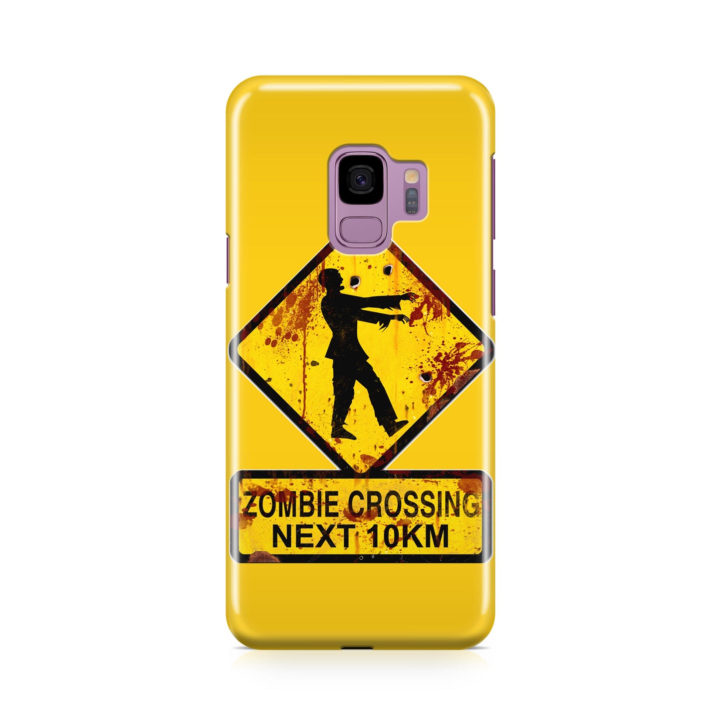 Zombie Crossing Sign Galaxy S9 Case