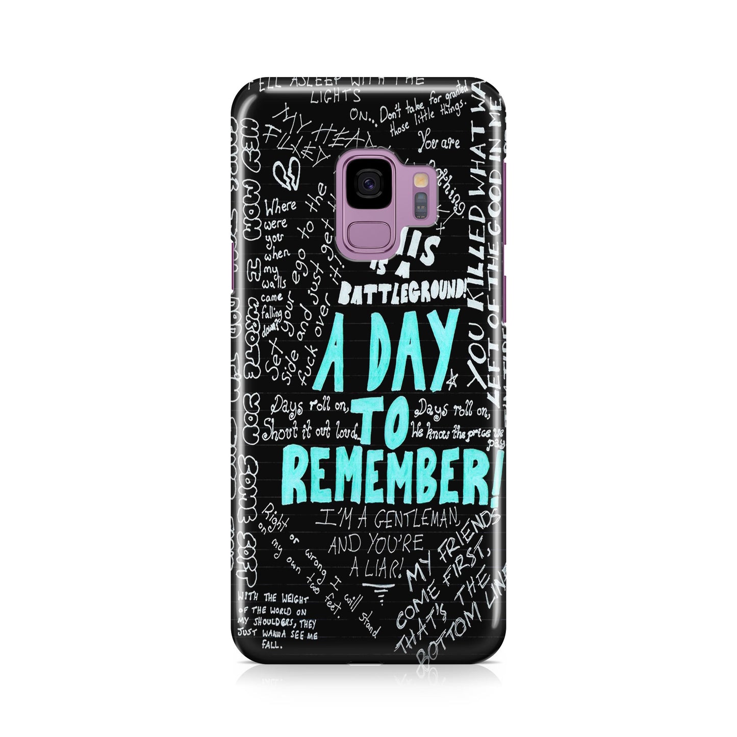 A Day To Remember Quote Galaxy S9 Case