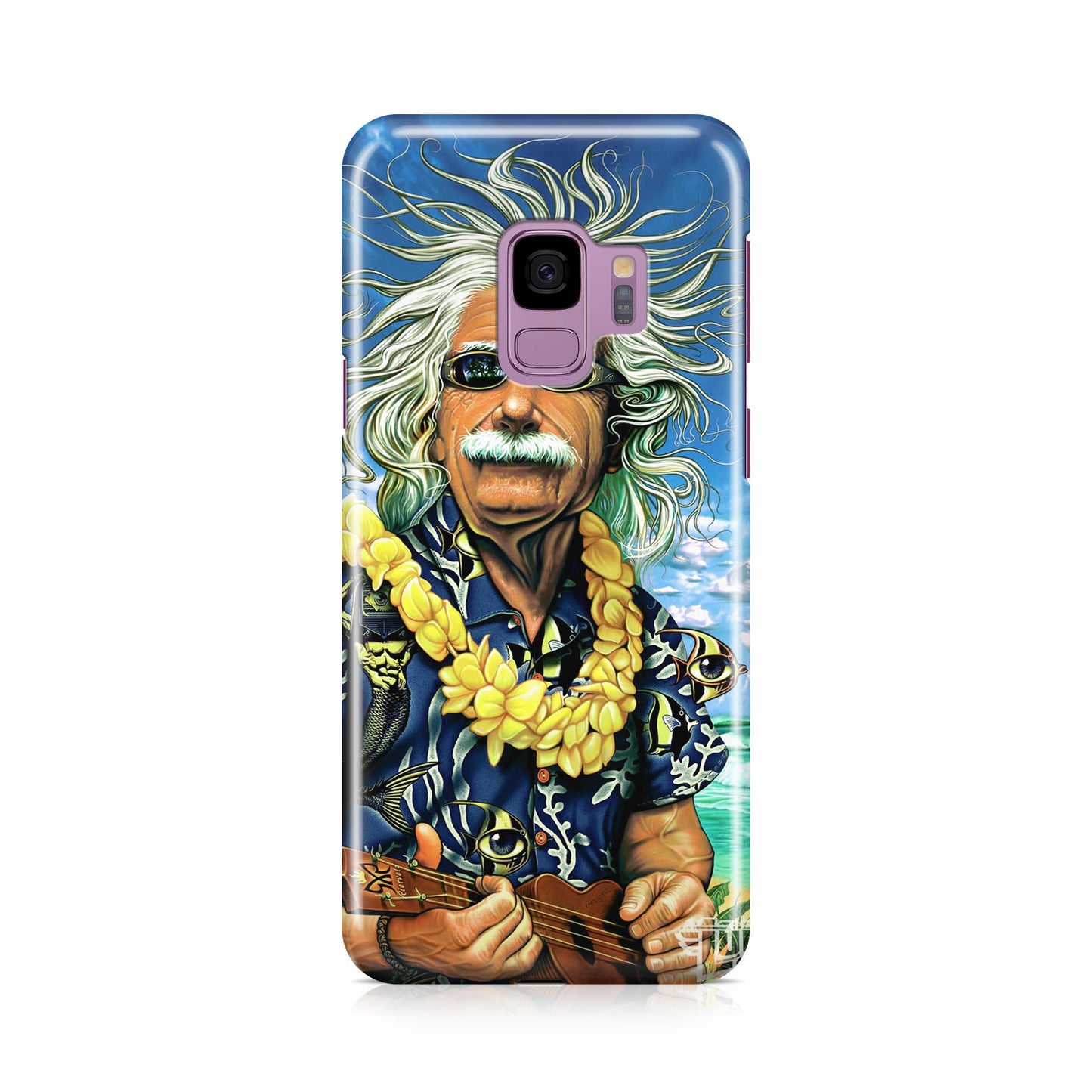 Albert Enstein On Vacation Galaxy S9 Case