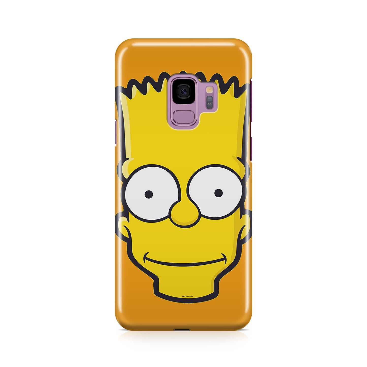 Bart Yellow Face Galaxy S9 Case