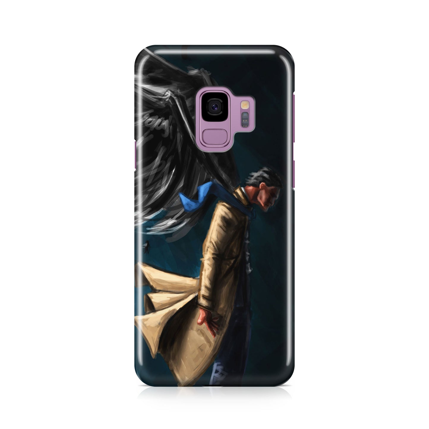 Castiel Supernatural Art Galaxy S9 Case