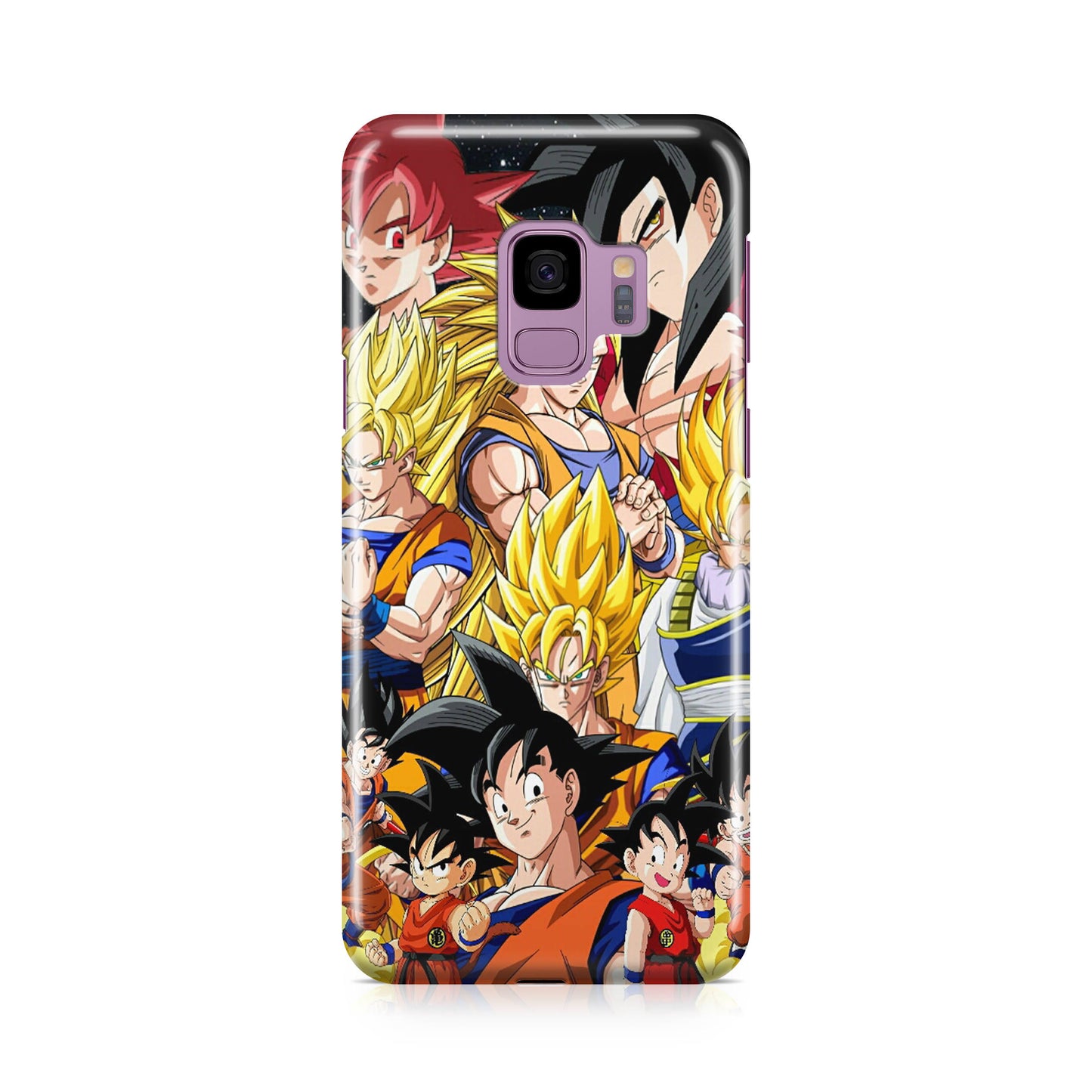 Dragon Ball Z Son Goku Transformation Galaxy S9 Case