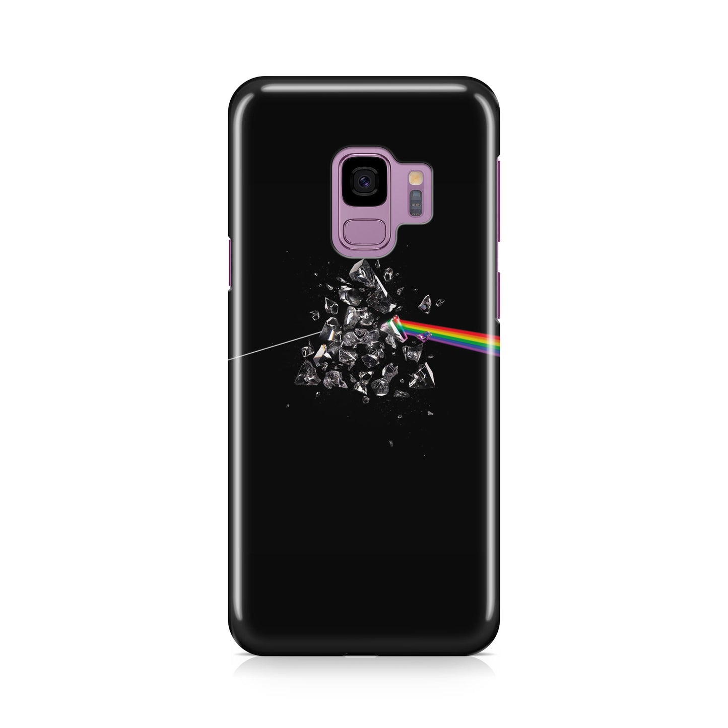 Glass Broken Light Refraction Galaxy S9 Case