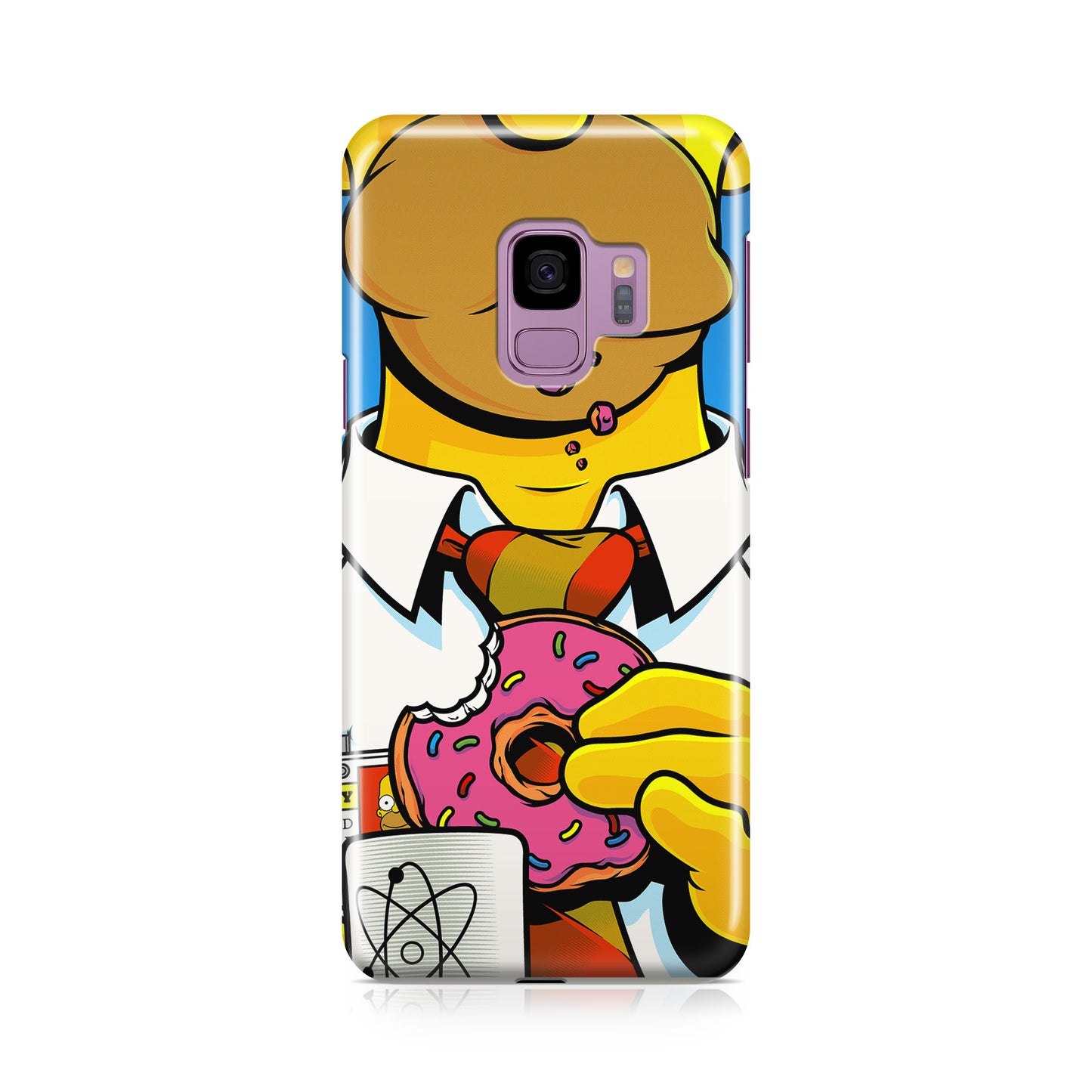 Homer Eats Donut Galaxy S9 Case