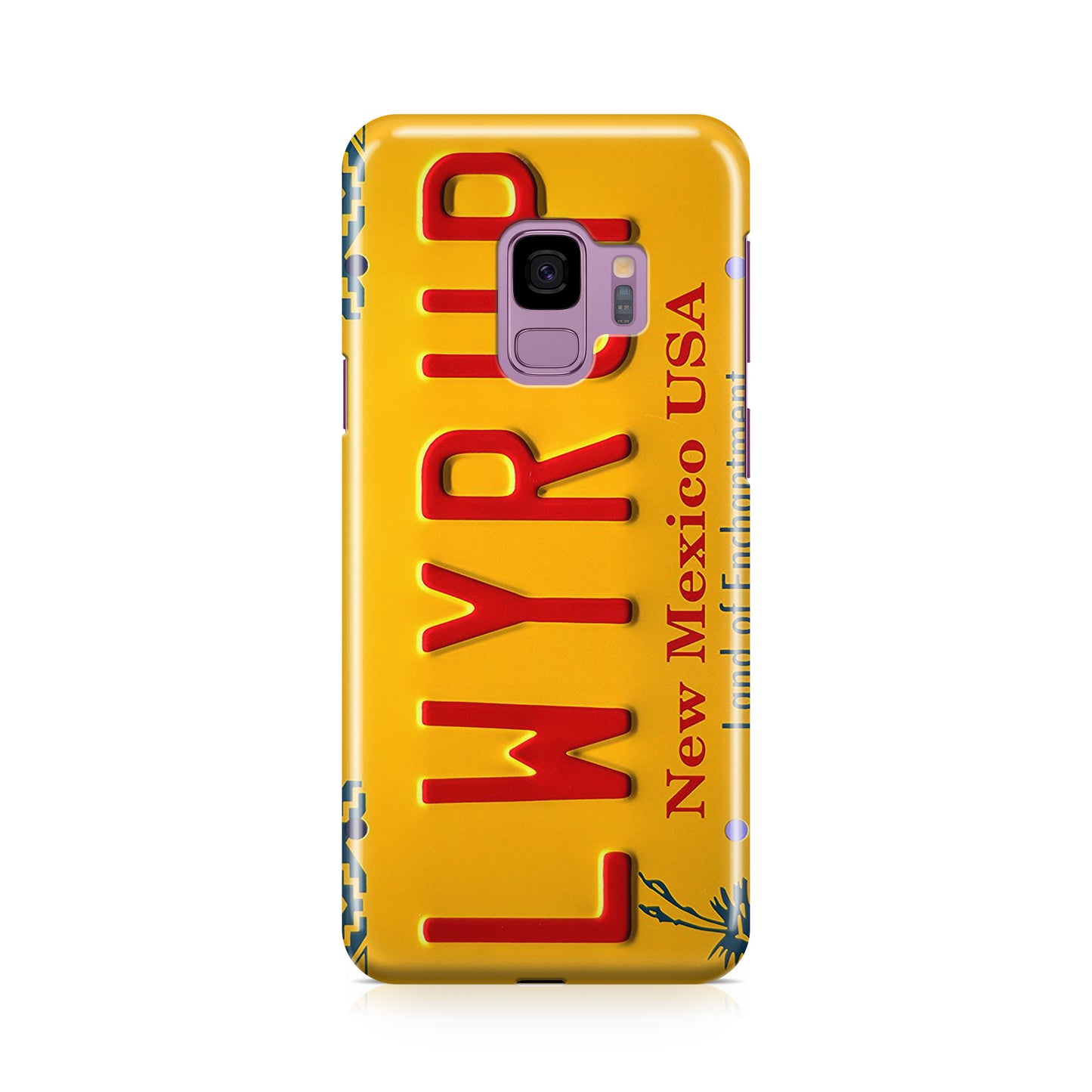 LWYRUP License Plate Galaxy S9 Case