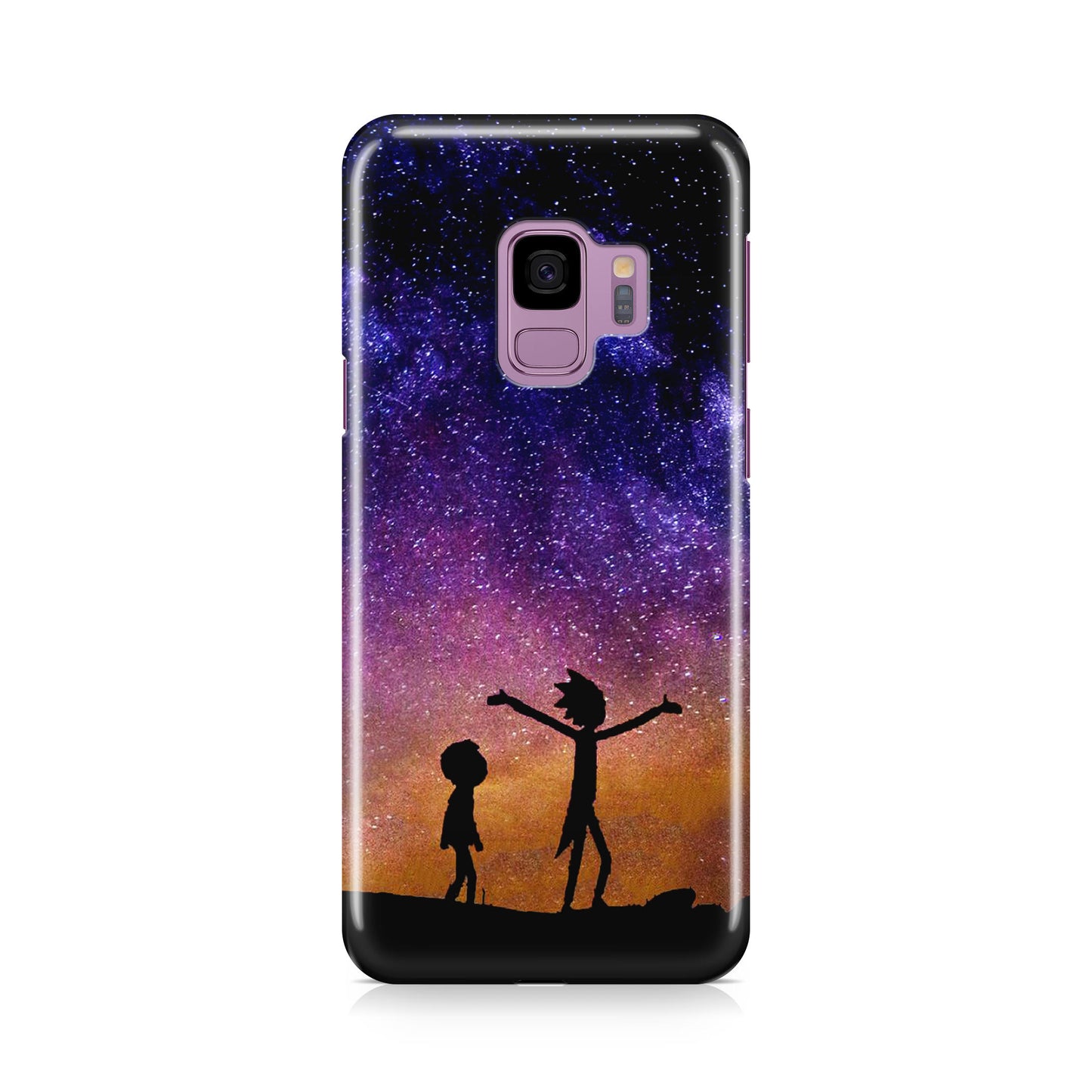 Rick And Morty Space Nebula Galaxy S9 Case