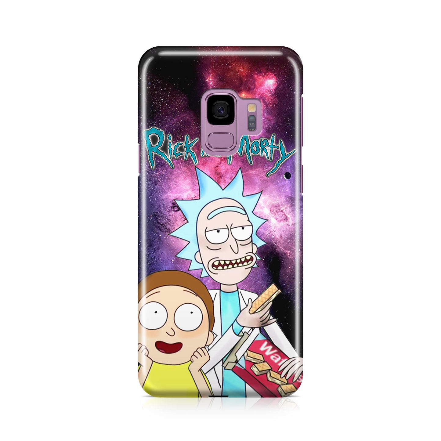 Rick And Morty Nebula Space Galaxy S9 Case