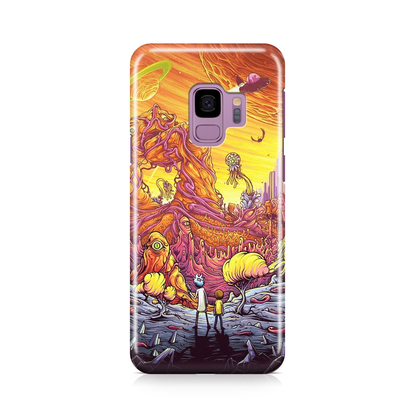 Rick And Morty Alien Planet Galaxy S9 Case