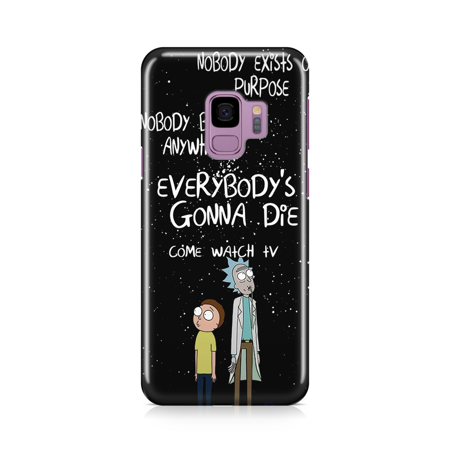 Rick And Morty Quotes Galaxy S9 Case