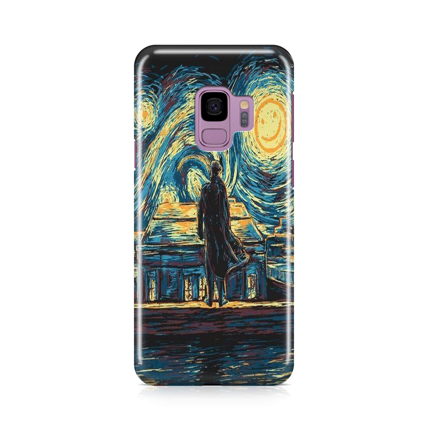 Sherlock Starry Night Galaxy S9 Case