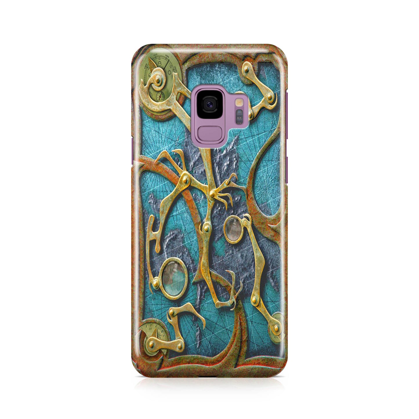 Steampunk Book Cover Galaxy S9 Case