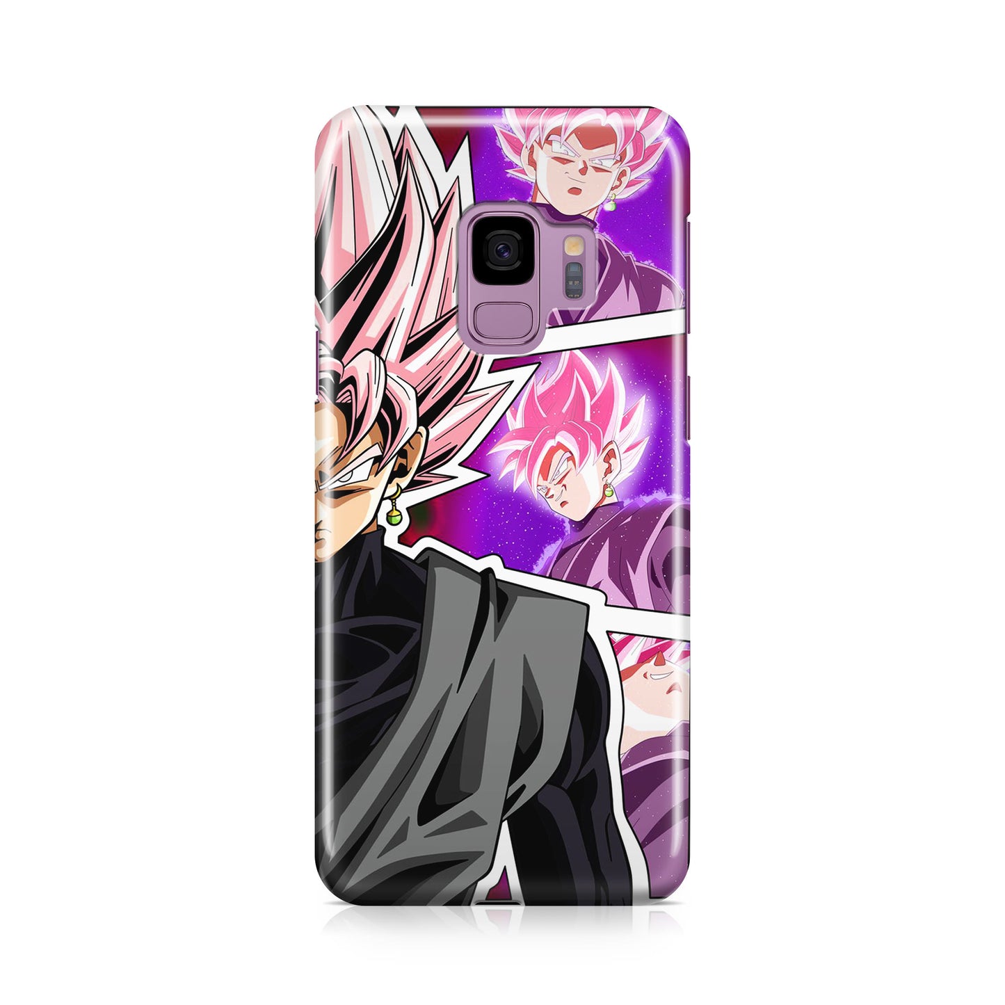 Super Goku Black Rose Collage Galaxy S9 Case