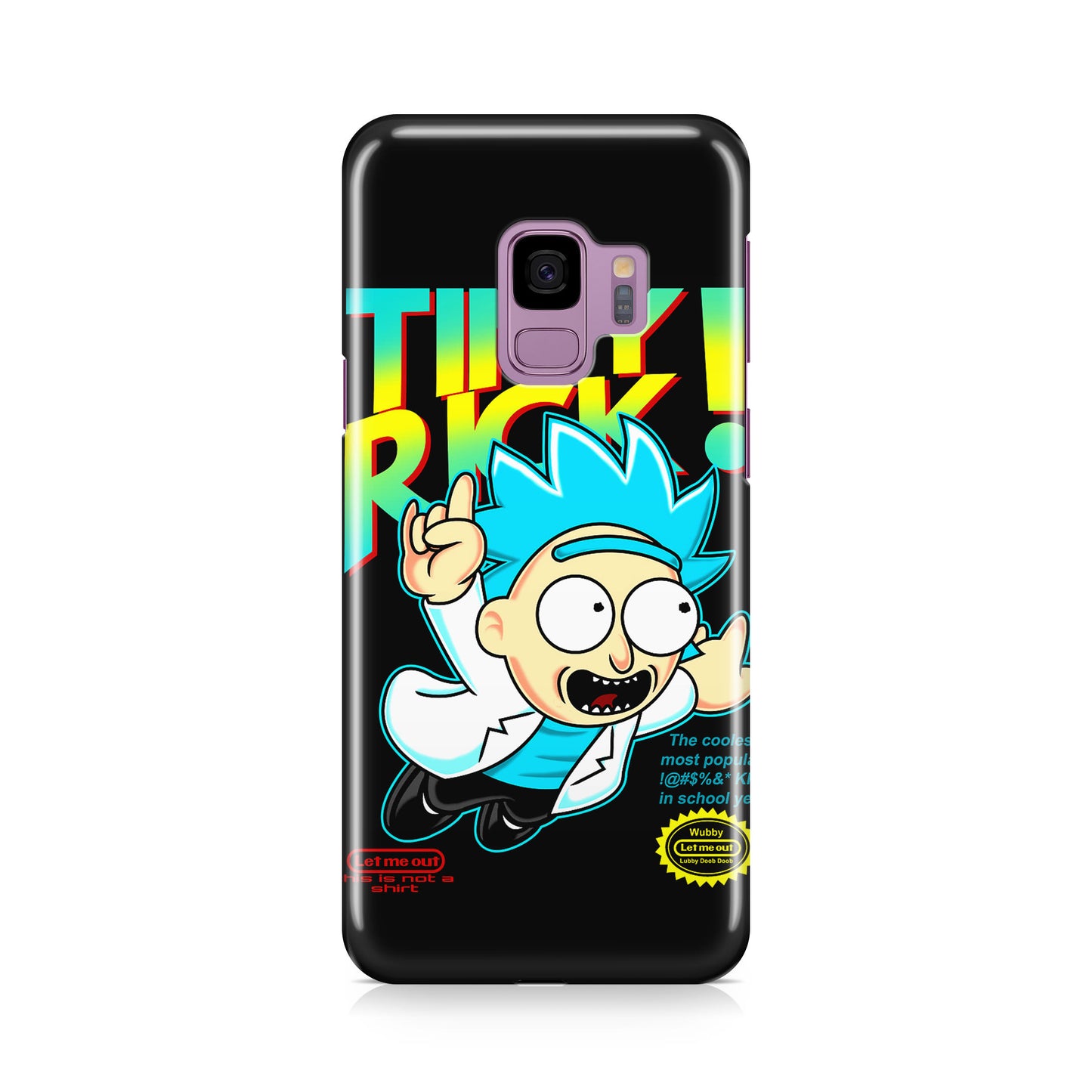 Tiny Rick Let Me Out Galaxy S9 Case