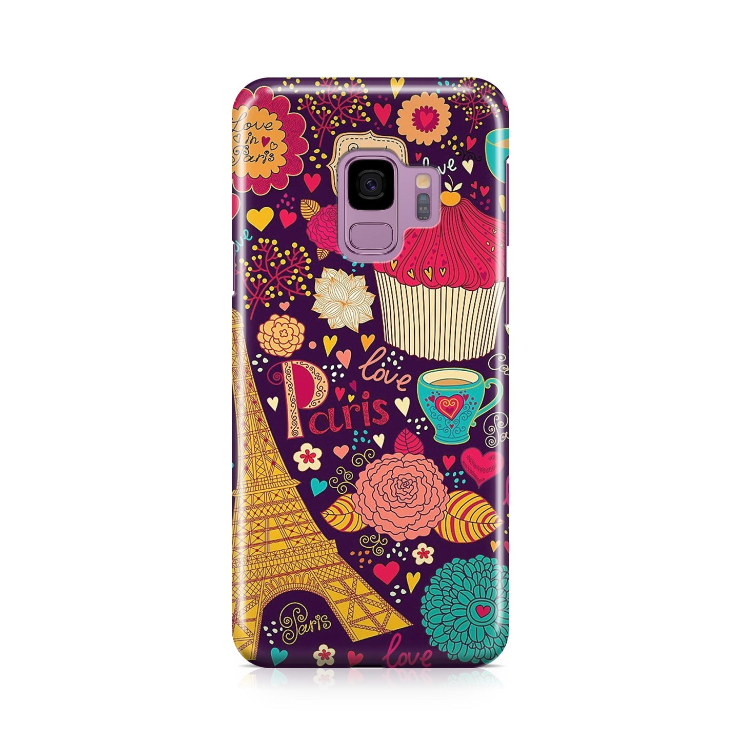 Vintage Love In Paris Galaxy S9 Case