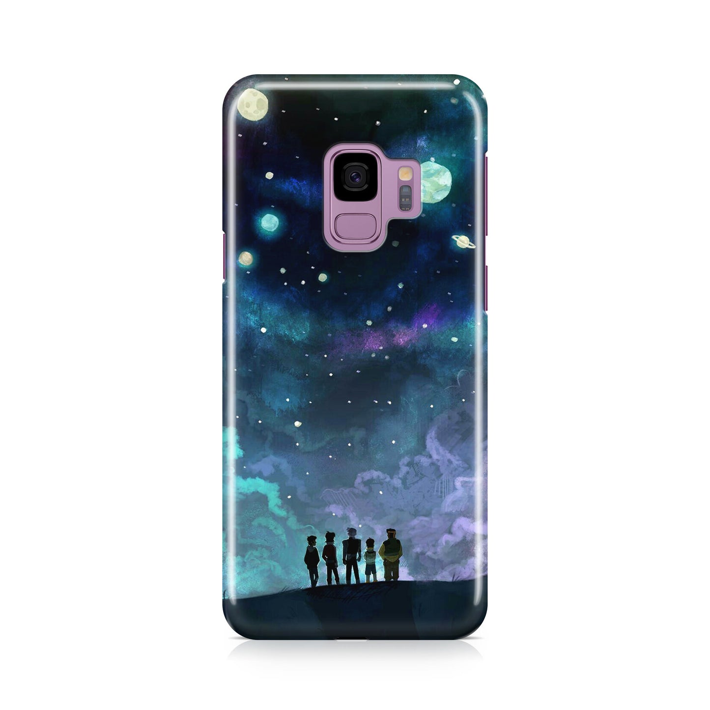 Voltron In Space Nebula Galaxy S9 Case