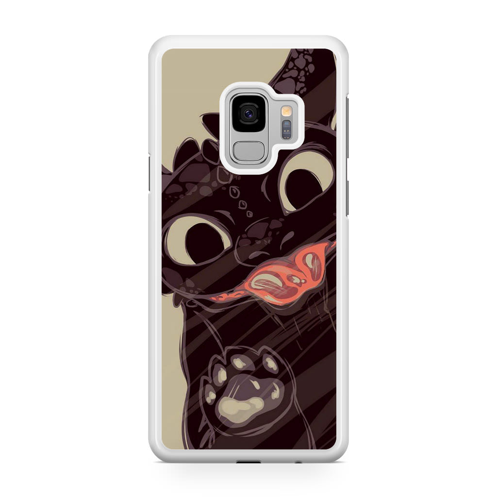 Toothless Dragon Art Galaxy S9 Case