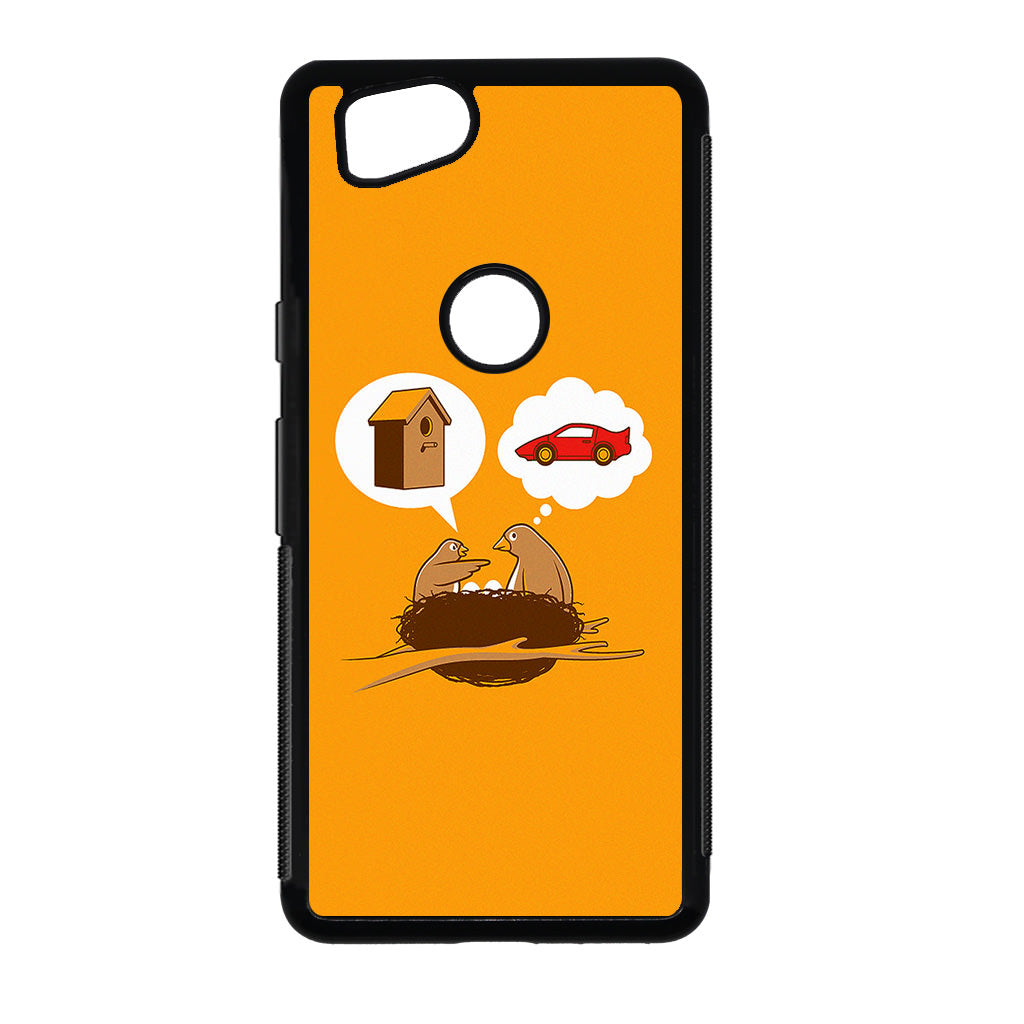 Bird Life Priorities Google Pixel 2 Case