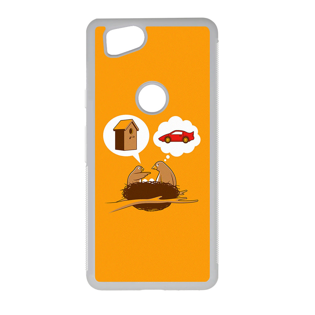 Bird Life Priorities Google Pixel 2 Case