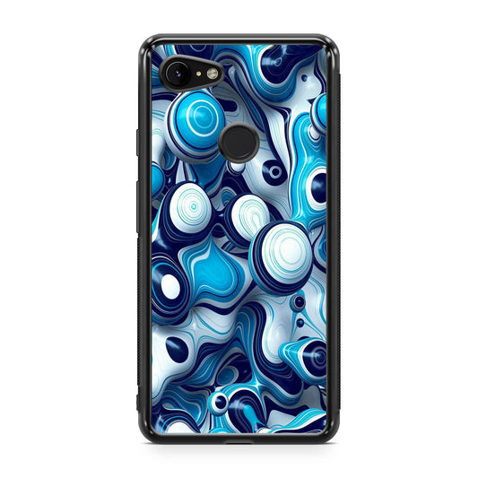 Abstract Art All Blue Google Pixel 3 / 3 XL / 3a / 3a XL Case