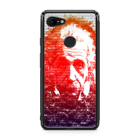 Albert Einstein Art Google Pixel 3 / 3 XL / 3a / 3a XL Case