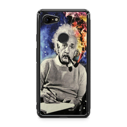 Albert Einstein Smoking Google Pixel 3 / 3 XL / 3a / 3a XL Case