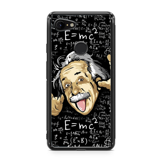 Albert Einstein's Formula Google Pixel 3 / 3 XL / 3a / 3a XL Case