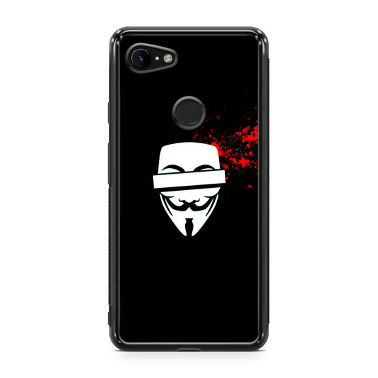 Anonymous Blood Splashes Google Pixel 3 / 3 XL / 3a / 3a XL Case