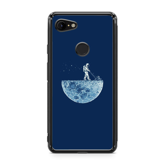 Astronaut Mowing The Moon Google Pixel 3 / 3 XL / 3a / 3a XL Case