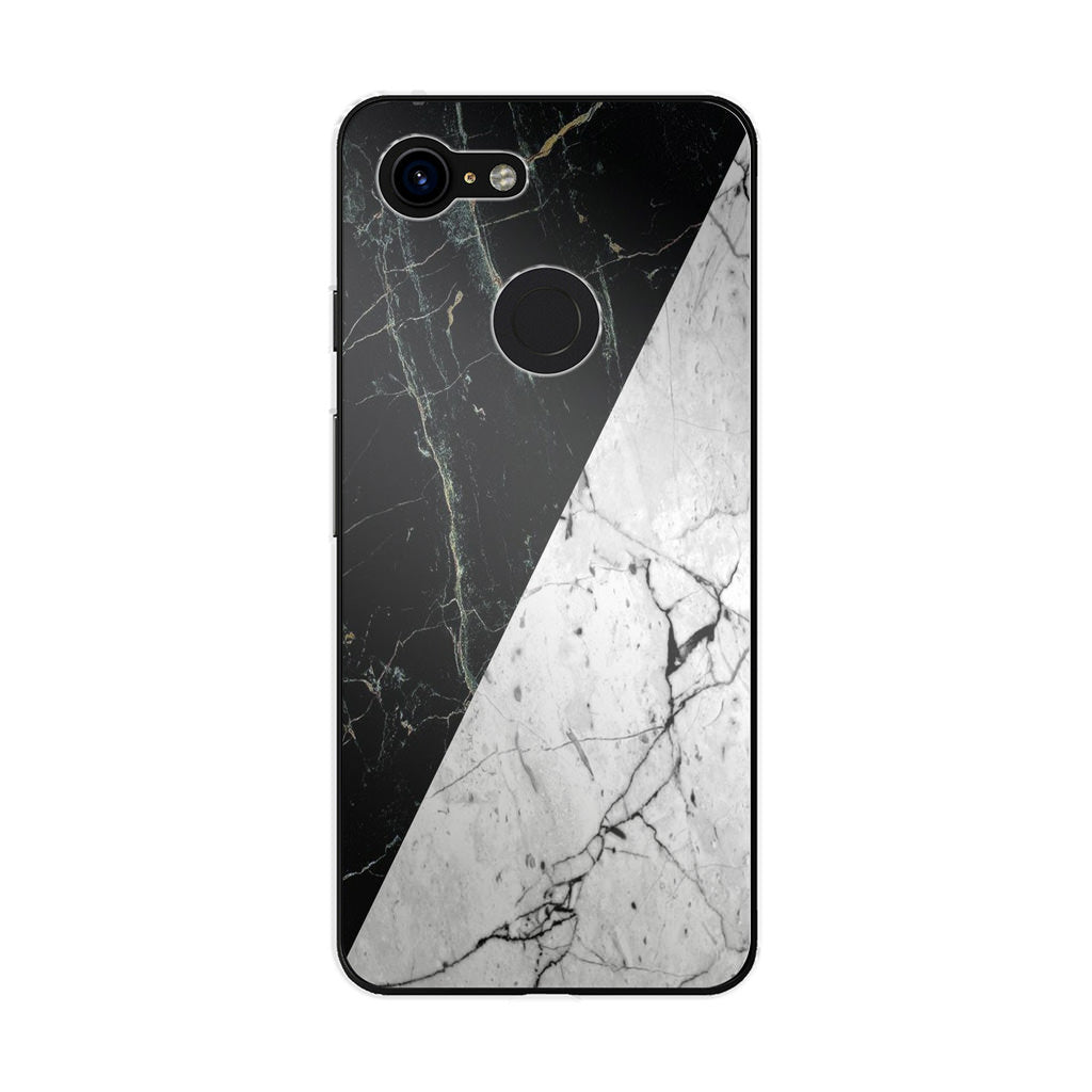 B&W Marble Google Pixel 3 / 3 XL / 3a / 3a XL Case