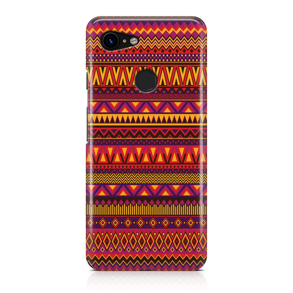 African Aztec Pattern Google Pixel 3 / 3 XL / 3a / 3a XL Case