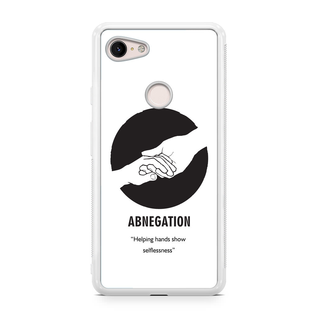 Abnegation Divergent Faction Google Pixel 3 / 3 XL / 3a / 3a XL Case