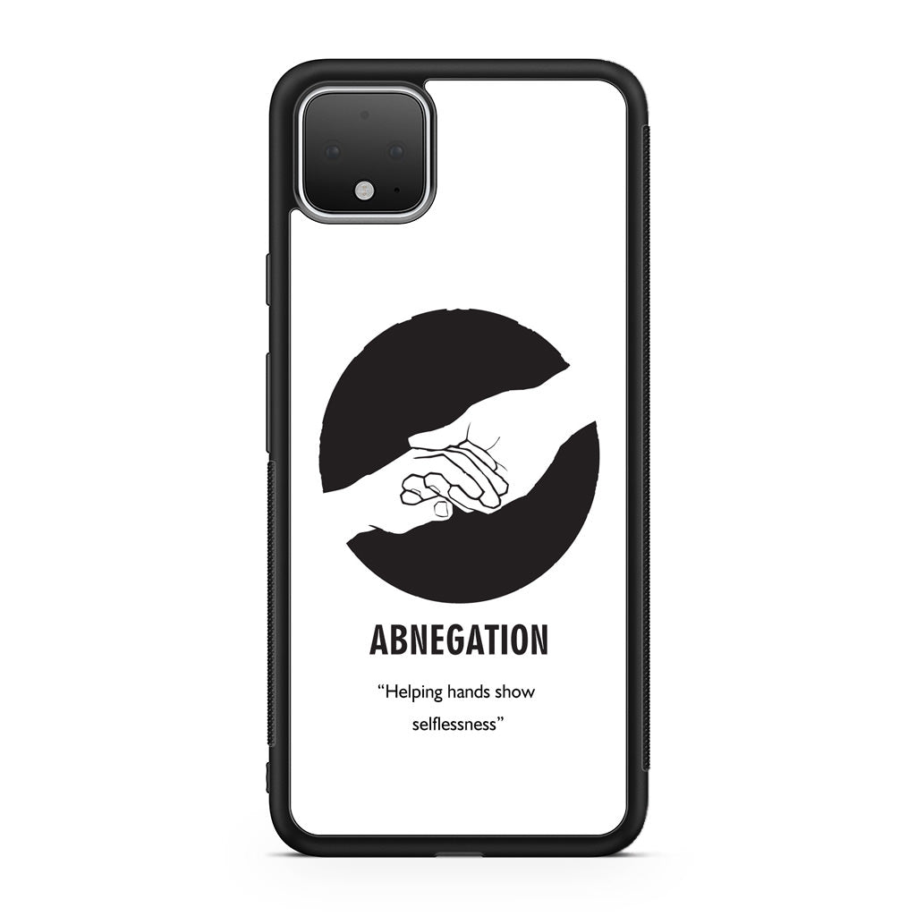 Abnegation Divergent Faction Google Pixel 4 / 4a / 4 XL Case