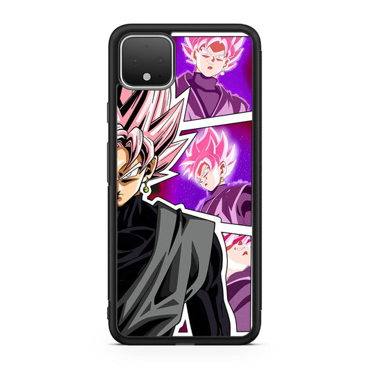 Super Goku Black Rose Collage Google Pixel 4 / 4a / 4 XL Case