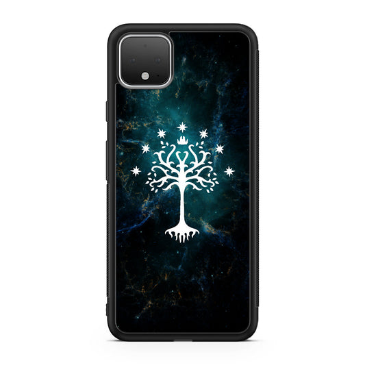 White Tree Of Gondor In Space Nebula Google Pixel 4 / 4a / 4 XL Case