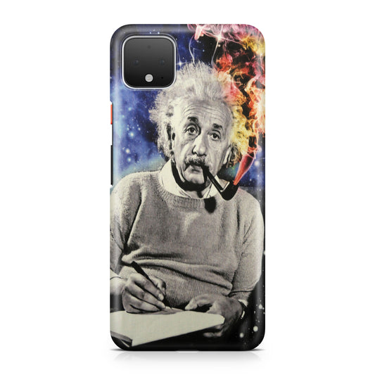 Albert Einstein Smoking Google Pixel 4 / 4a / 4 XL Case