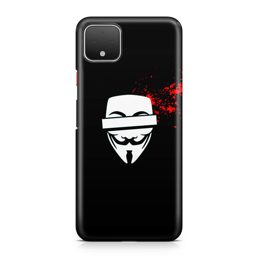 Anonymous Blood Splashes Google Pixel 4 / 4a / 4 XL Case