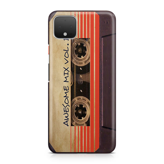Awesome Mix Vol 1 Cassette Google Pixel 4 / 4a / 4 XL Case