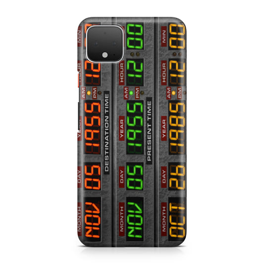 Back To The Future Time Circuits Google Pixel 4 / 4a / 4 XL Case