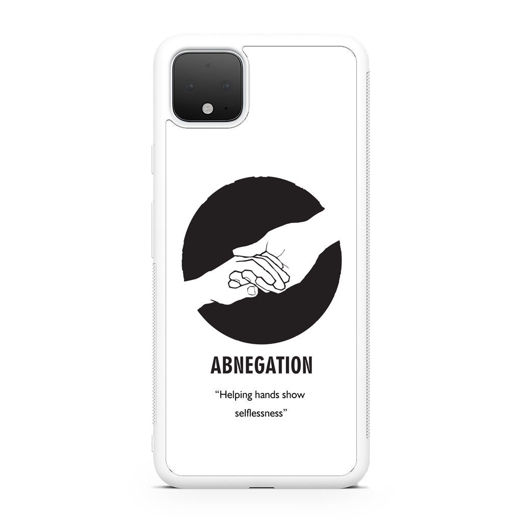 Abnegation Divergent Faction Google Pixel 4 / 4a / 4 XL Case