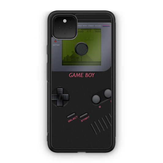 Game Boy Black Model Google Pixel 5 Case