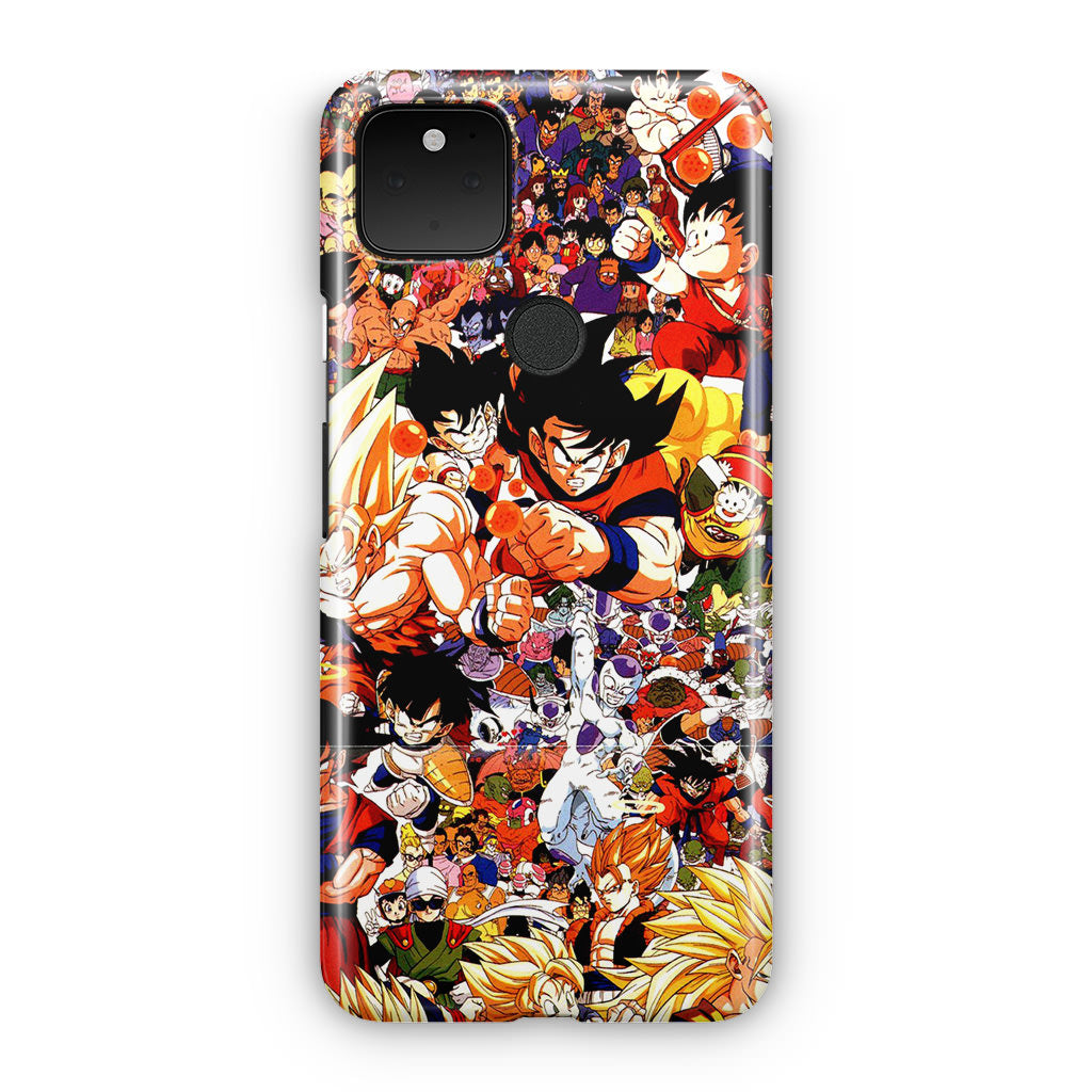 Dragon Ball All Characters Google Pixel 5 Case