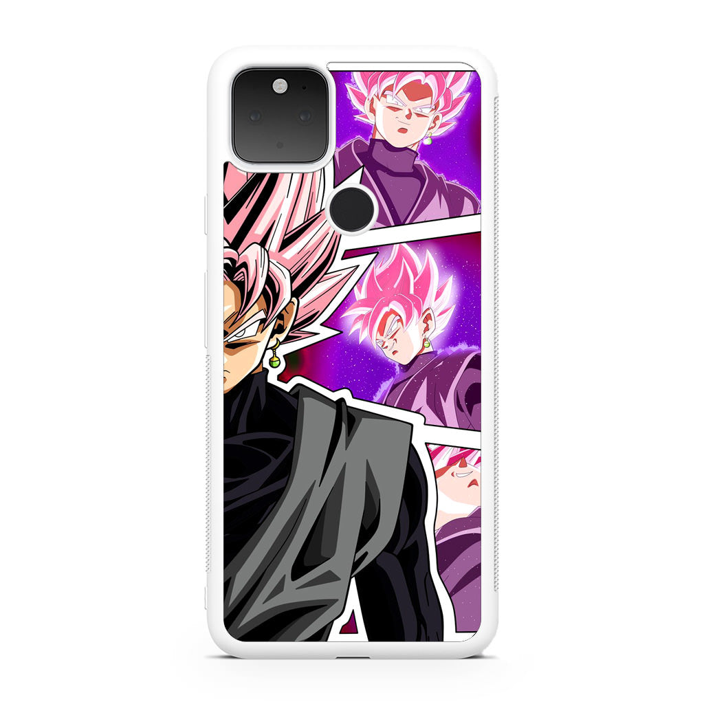 Super Goku Black Rose Collage Google Pixel 5 Case