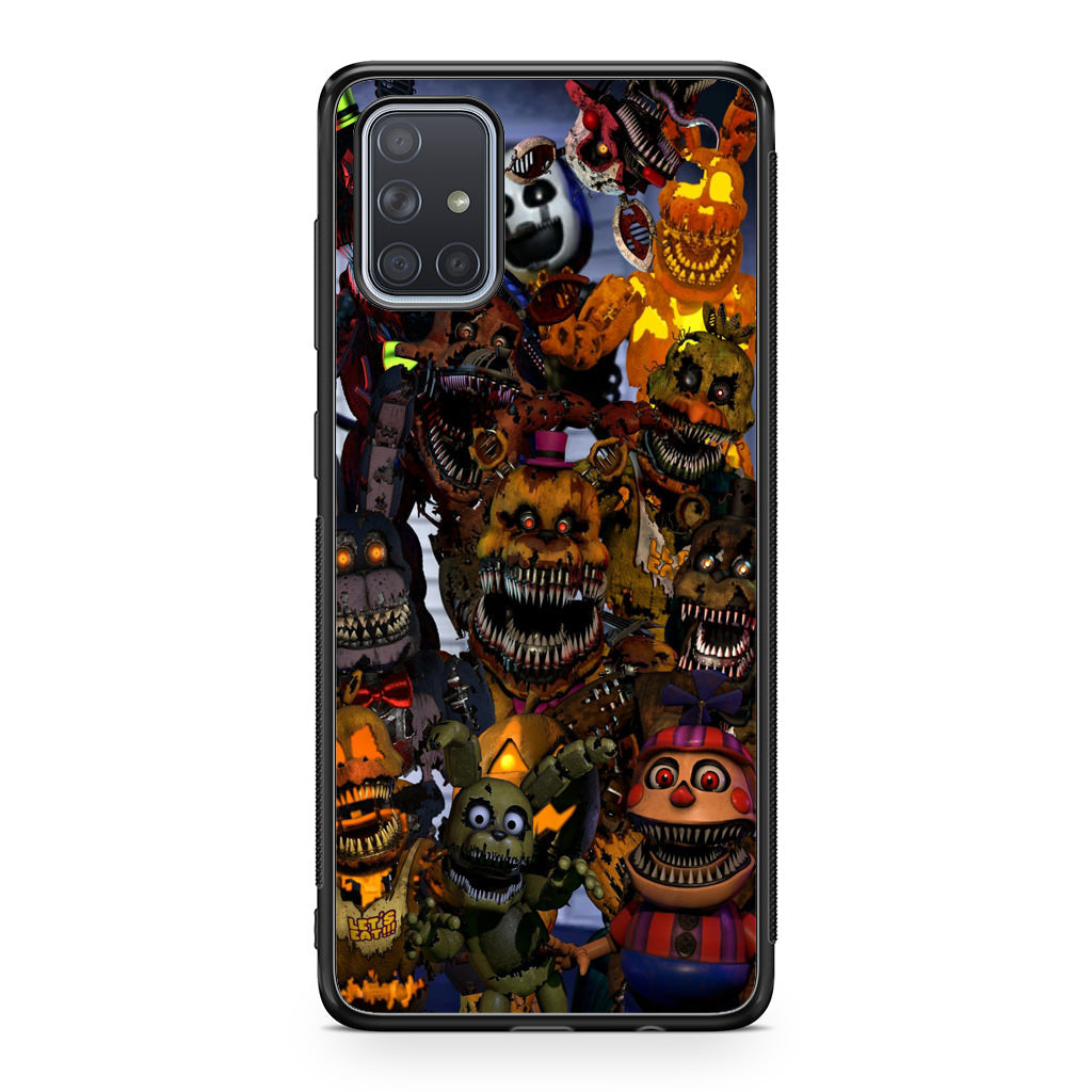 Five Nights at Freddy's Scary Characters Galaxy A51 / A71 Case