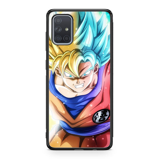 Goku SSJ 1 to SSJ Blue Galaxy A51 / A71 Case