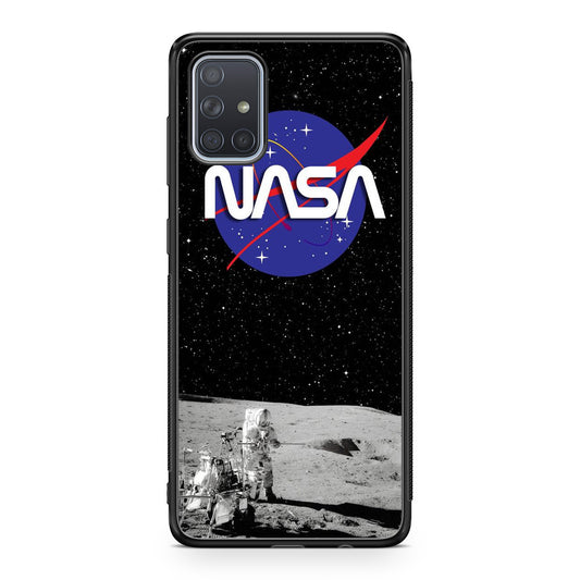NASA To The Moon Galaxy A51 / A71 Case