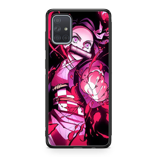 Nezuko Blood Demon Art Galaxy A51 / A71 Case