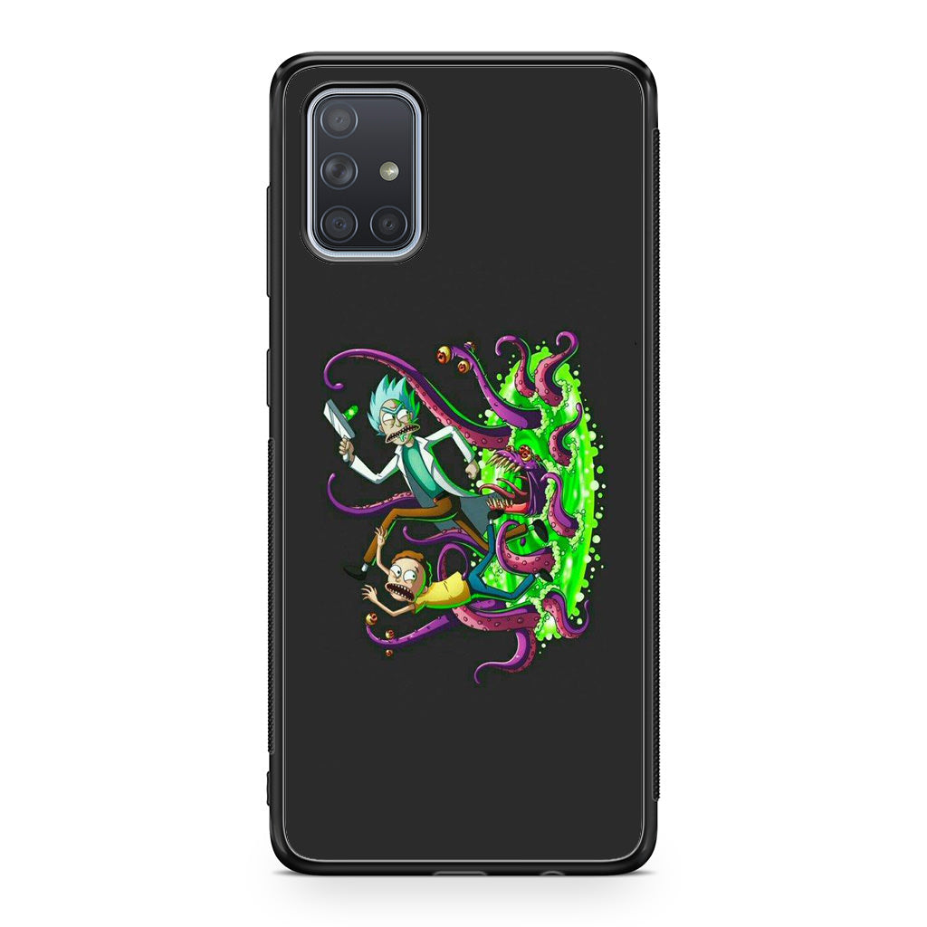 Rick And Morty Pass Through The Portal Galaxy A51 / A71 Case