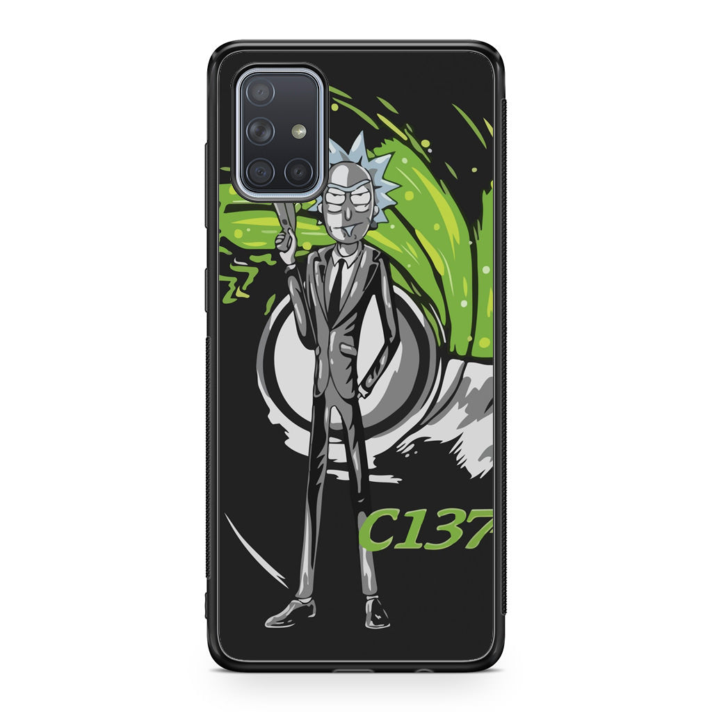 Rick Sanchez Agent C137 Galaxy A51 / A71 Case