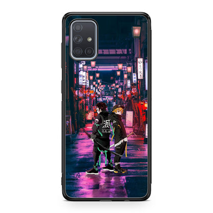 Tanjiro And Zenitsu in Style Galaxy A51 / A71 Case