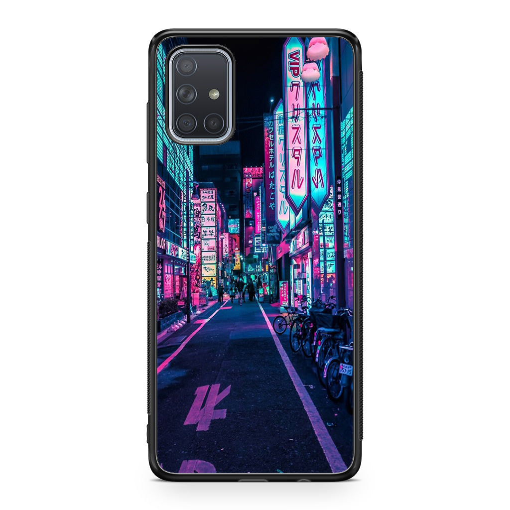 Tokyo Street Wonderful Neon Galaxy A51 / A71 Case